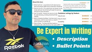 Learn to Write Product Title, Bullet Points & Description before Amazon Product Listing