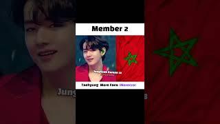 BTS Army Members Fans In Arabic Countries  #jungkook #shorts