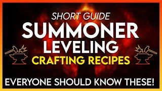 Summoner Leveling Crafting Recipes in Path of Exile