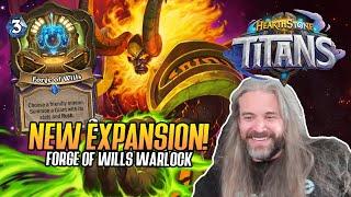 (Hearthstone) New Expansion: TITANS! Forge of Wills Warlock