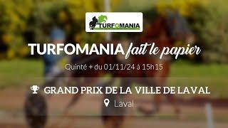 Turfomania Pronostic Quinté du Vendredi 01 Novembre 2024