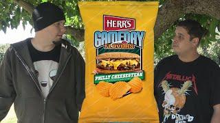 Herr's Gameday Flavors Philly Cheesesteak Potato Chips Review