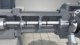 Установка гидроочистки вакуумного газойля - компрессоры поршневые