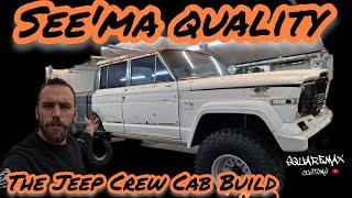 Metal Fabrication on the Crew Cab JEEP Build