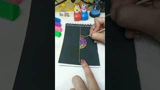 Scratch note book mandala art#Shorts#Ashy arts