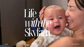 sevi does my make up, boy mum life, saxon 4 month update