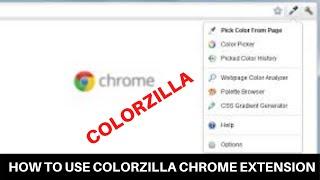 How to Use ColorZilla Chrome Extenstions For Beginners In Hindi | programmer shakil