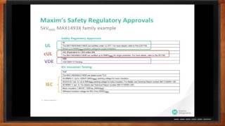 How to Select the Right Digital Isolator -- Mouser and Maxim Integrated