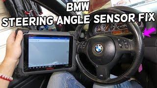 HOW TO KNOW IF STEERING ANGLE SENSOR IS BAD GOOD BMW E46 E53 E83 E65 E60 E61 E85 X3 X5 Z3 Z4