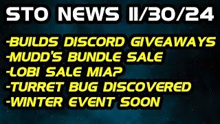 STO News 11/30: Giveaways & Major Turret/CSV Bug Discovered