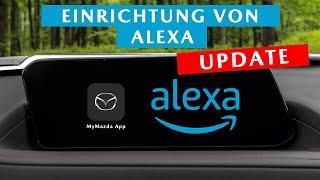 [UPDATE] #Alexa  Sprachassistent im #Mazda verbinden & einrichten | Mazda 3 & CX-30 2025