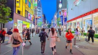 Japan: Tokyo Sugamo to Ikebukuro Rainy Evening Walk • 4K HDR