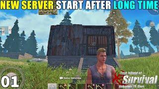 [DAY01] NEW SERVER START WITH GOOD LUCK  UZI IN 30 SEC | EP01 | LAST DAY RULES SURVIVAL GAMEPLAY