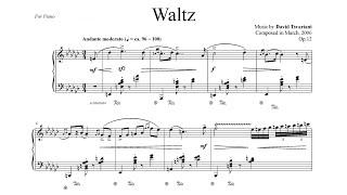 Waltz in E-flat minor (Op.12) by David Tsvariani