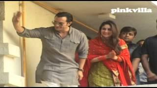 Kareena & Saif after their registered marriage