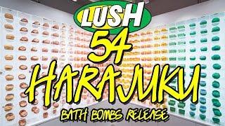 54 Lush Japan Harajuku Bath Bombs  30th Anniversary of the Bath Bomb