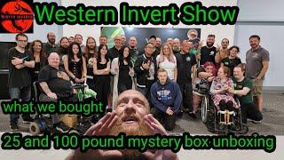 Invert show UK, Bristol invert show.  what we bought and mystery box unboxing £100 cftn #invertshow