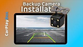 CarPlayBox Backup Camera Installation Tutorial