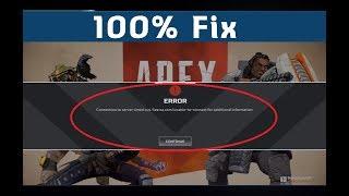 How to Fix Connection To Server Timed Out | Unable To Connect Error In Apex Legends