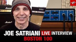 Joe Satriani on budget gear like the Rockman - Satch LIVE on AmpliTube Joe Satriani