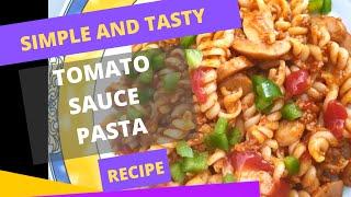 Tomato Sauce Pasta - Kitchen Chefistry