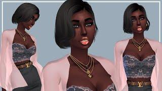 SIMS 4 CAS |  Aviva Vernon -  CC Folder and Sim Download