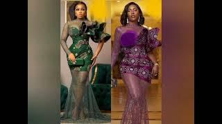 African Chiffon Gowns for Wedding Guests: Elegant Styles"