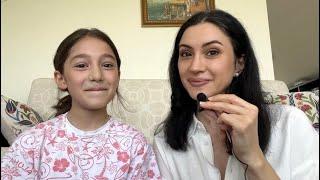 [Türkçe Asmr] Küçük kuzenim makyajımı yapıyor