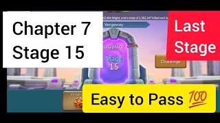 Vergeway Chapter 7 Stage 15 Last stage | Lords Mobile