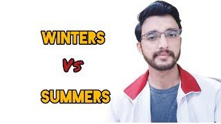 Winters vs Summers | Winter lovers | Tehzeeb Hafi & Ali Zaryoun | Nasrullah Khalid Abbasi |NKA vlogs