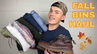 Giant Fall Goodwill Bins Thrift Haul to Resell Online! Luxury, Designer, Vintage, etc!