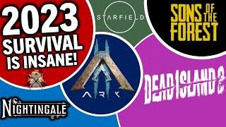 The Insane Amount Of SURVIVAL GAMES Releasing In 2023! - Survival Channel Update