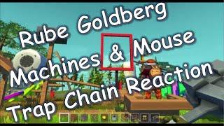 Scrap Mechanic: Rube Goldberg Machines & Mouse Trap Chain Reaction