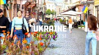 Ukraine's Hidden Gem  Chernivtsi / How do they live in Ukraine?O. Kobylyanskaya street