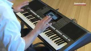 Yamaha PSR-S970 Arranger Workstation Keyboard Demo