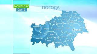 Погода в Гомеле и Гомельской области 8 декабря