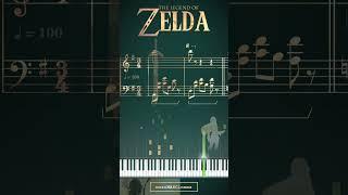 Zelda's Lullaby  || The Legend of Zelda || Piano Tutorial #shorts