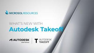 What's New With Autodesk Takeoff?