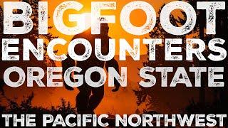 MY BROTHER RAN INTO A BIGFOOT CREATURE IN THE PACIFIC NORTHWEST (OREGON STATE) WE ALL SAW IT!!!