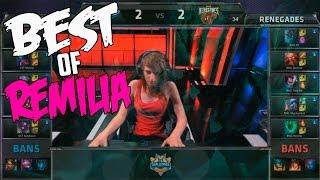 BEST OF REMILIA | SUPPORT PLAYER FOR RENEGADES | PRIMERA MUJER EN LLEGAR A LA LCS REMILIA