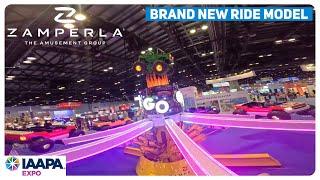 Zamperla Rides brand new large scale Jump Around - IAAPA Expo Orlando 2023