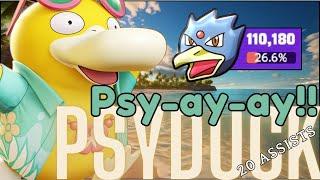 Please! NERF Psyduck! Disable is BROKEN. BEST Damage BUILD | Pokémon Unite