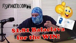 $1.81 Balaclava for the Win! - Fishing Tackle Tips