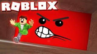 ОПАСНЫЙ злой КВАДРАТ в ROBLOX или УБЕГАЕМ ОТ СТЕНЫ выживание // игровой летсплей от Маши и Софии