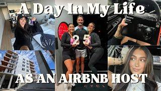 Day In The Life Of An Airbnb Host  Pay Day | Meetings | Gym