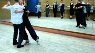 Elvira Malishevskaya y Sergei Beljankin. Lesson Vals 1.