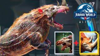 Кератопоркус Jurassic World Alive Keratoporcus