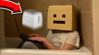 Minecraft but if I die a toaster falls in my bath