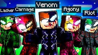 5 Prieteni au Devenit *SYMBIOTI* in Minecraft! Venom...