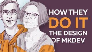 How mkdev's brand, visual style and illustrations are created